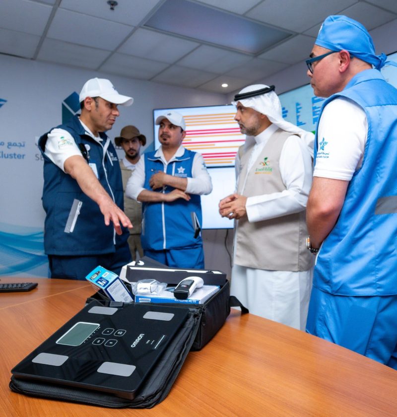 محليات السعودية: معالي وزير الصحة يدشّن مشاريع نوعية ويطّلع على جاهزية مدينة الملك عبدالله الطبية لموسم الحج
