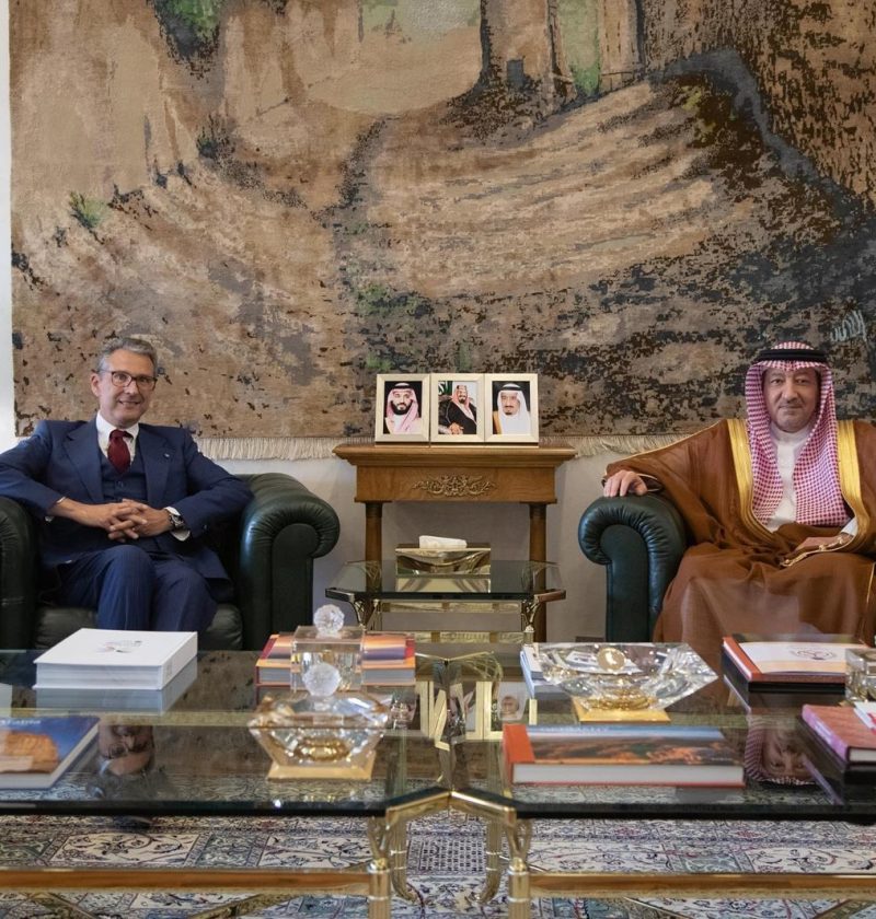 محليات السعودية: نائب وزير الخارجية يستقبل سفير جمهورية إيطاليا لدى المملكة